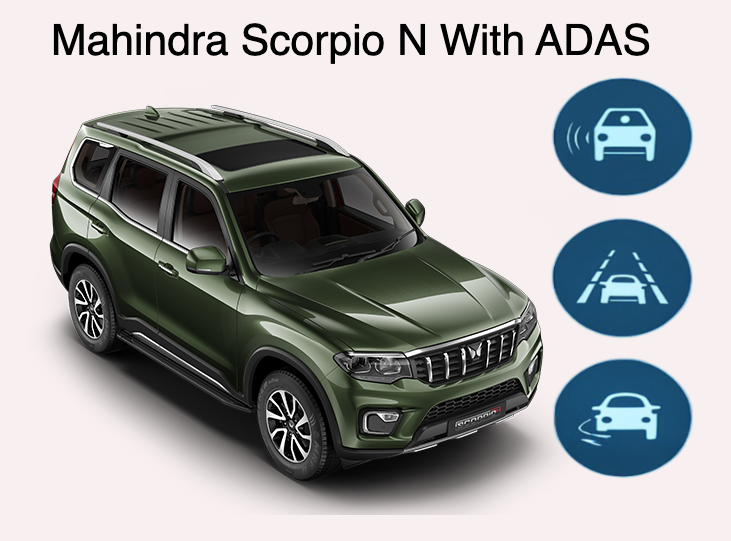 Mahindra Scorpio N with ADAS