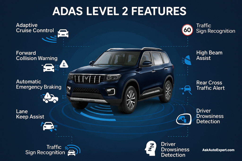 Mahindra Scoprio ADAS