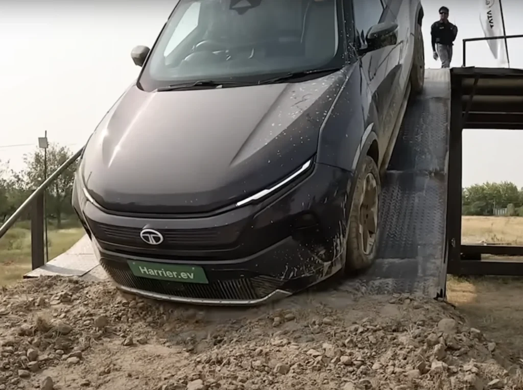 Tata Harrier Descending