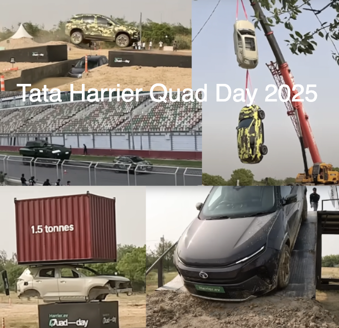 Tata Harrier Quad Day