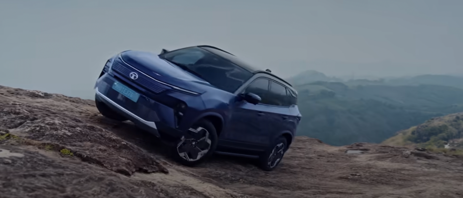 Tata Harrier Climbing Elephant Hills
