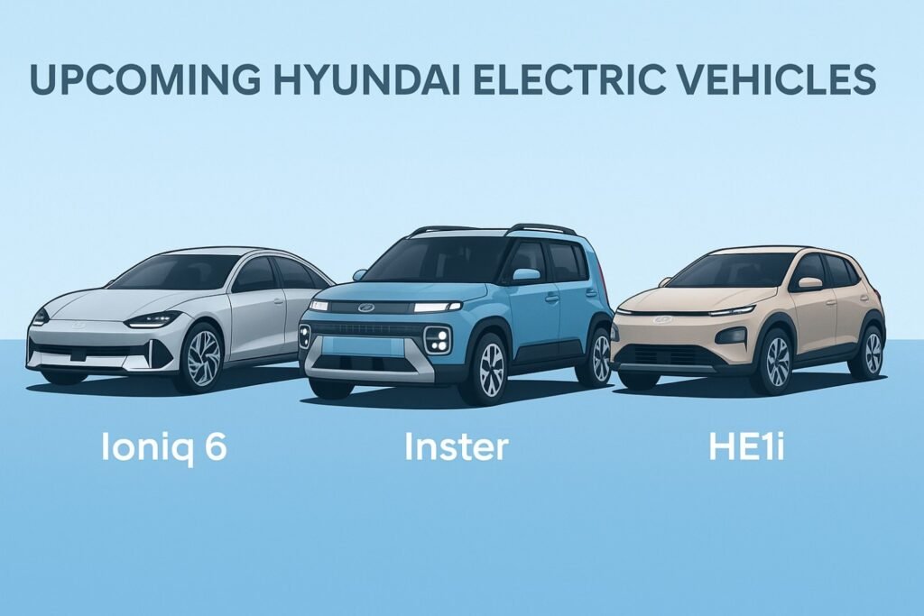 Upcoming electric cars india