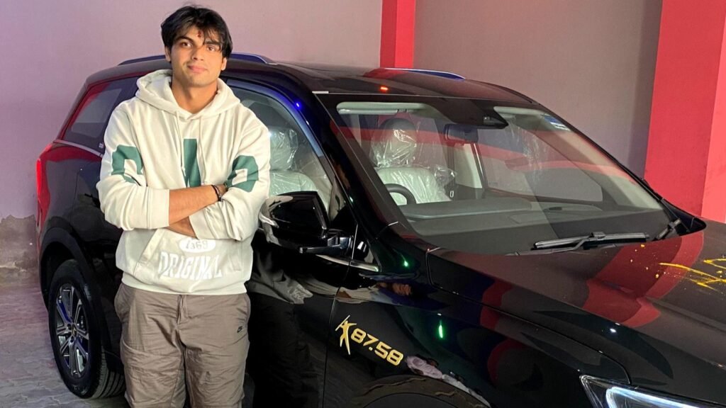 xuv 700 neeraj chopra