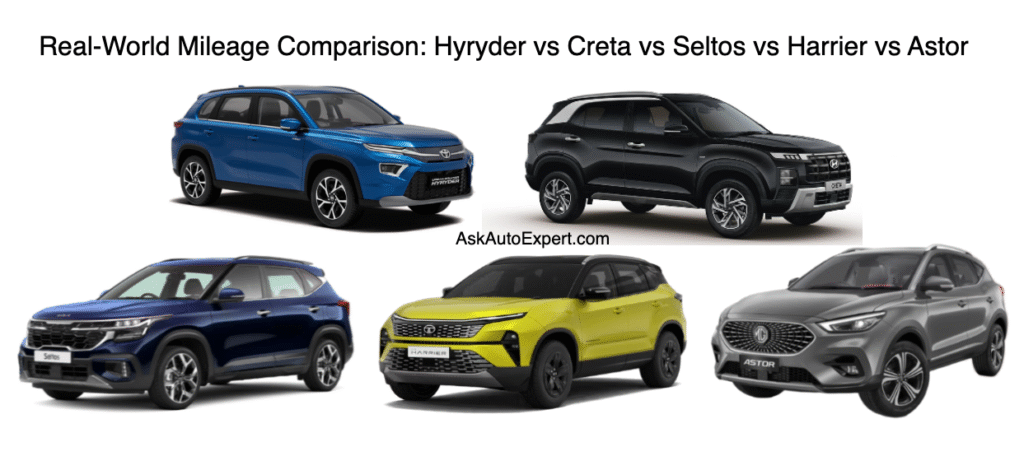 mileage mid size SUV