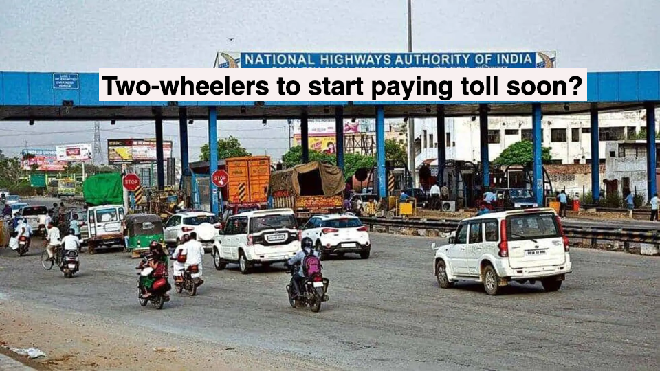 toll for two-wheelers